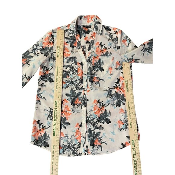 Talbots Nantucket Blouse Womens SP Petites Used Floral - Picture 10 of 16